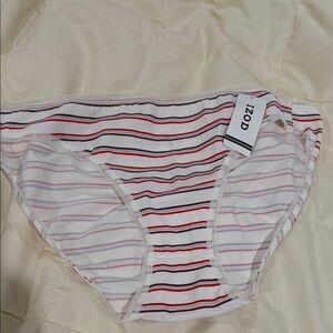 🐊IZOD  Multicolor Striped Bikini Briefs